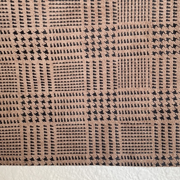 90s suede mini skirt abstract - Picture 4 of 6